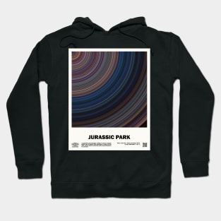 minimal_Jurassic_Park Abstract Circular Art Movie Hoodie